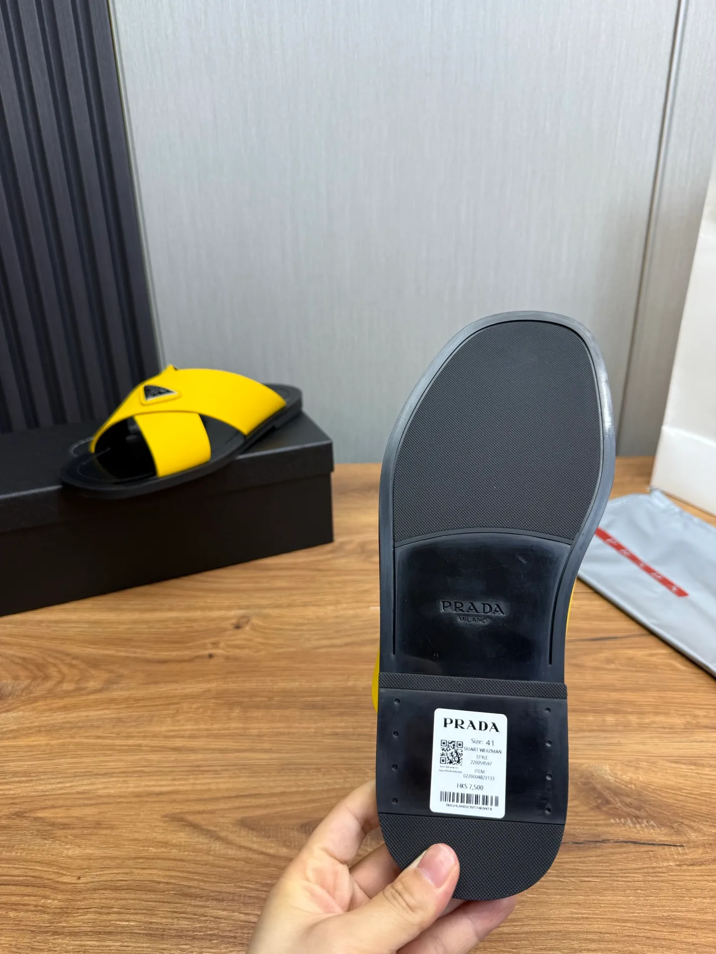 Factory price 340💰 ＰＲＡＤＡPrada - popular men's slippers hot sale 🔥 🩴Official website one to one production 38-45 sizes 45 46 🉑️Customized!